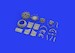 Focke Wulf FW190A-8 Engine set (Eduard) E648461