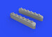 P51D Mustang Exhaust stack with fairing (Eduard) E648486