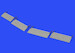 Lockheed P38F/G Lightning Landing flaps (Tamiya) E648520