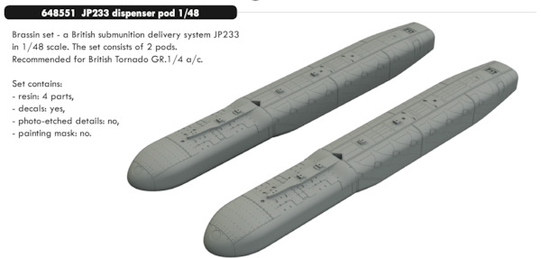 JP233 Dispenser Pod (2x)  E648551