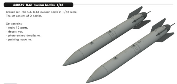 B61 Nuclear Bomb  E648559