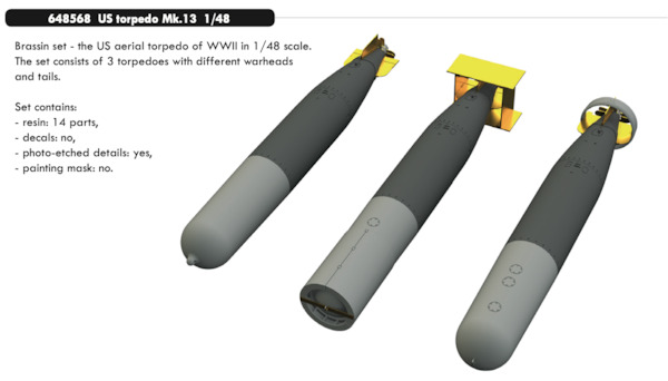 US torpedo Mk.13 E648568