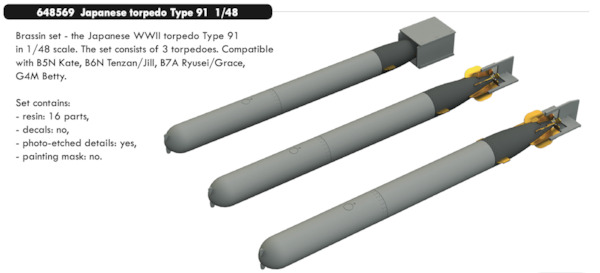 US torpedo Mk.13 E648568