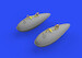 P51D Mustang 75gal Drop tanks (Eduard) E648571
