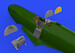 Spitfire MKI cockpit set (Eduard) E648570