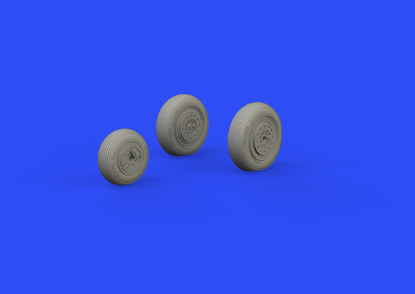 MiG19 Wheels (Trumpeter/Eduard) E648592