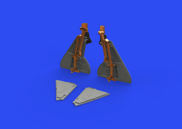 Tempest MKII Undercarriage legs (Bronze) and Wheeldoors (Eduard/Special Hobby) E648637
