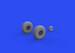 B17 Flying Fortress Wheels with Block tread (HK Models) E648643