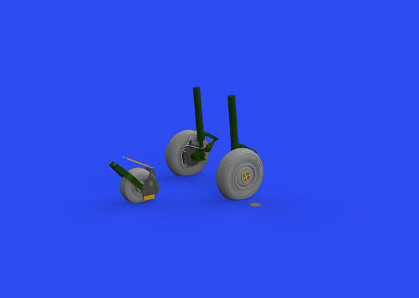 Sukhoi Su27 Flanker Wheels (Great Wall Hobby) E648653