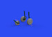 Sukhoi Su27 Flanker Wheels (Great Wall Hobby) E648653