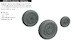 F16 Fighting Falcon Wheels - Late- (Tamiya) E648708