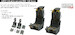 F4B Phantom Ejection seats (Tamiya) Martin Baker MK H5 E648709