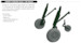 Zlin Z-326/526 Akrobat Wheels (Eduard) E648729