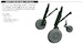 Zlin Z-326/526 Akrobat Wheels (Eduard) E648729
