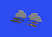 Mitsubishi A6M-2 Zero Folding Wingtips  (Eduard)  E648731