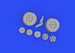 Mosquito Wheels (Tamiya) E648746
