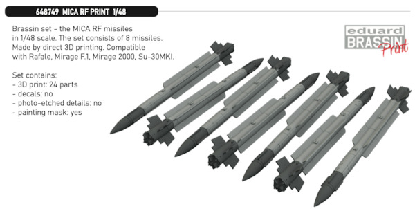 MICA RF Missiles (8x)  E648749
