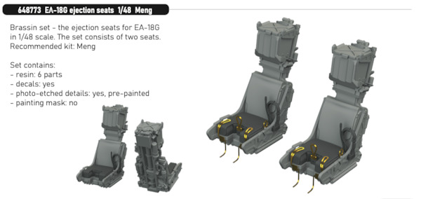 EA18G Growler Ejection Seats (Meng)  E648773