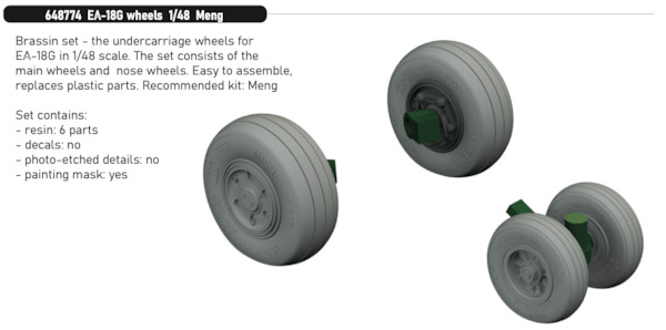 EA18G Growler Wheels (Meng)  E648774