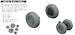 F/A18F Super Hornet wheels (Meng) E648776