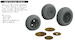 P38J Lightning Wheel (Tamiya) E648782