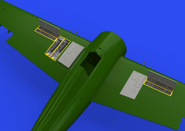 Grumman F4F-3 Wildcat Gunbays (Eduard) E648793