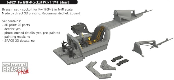 Focke Wulf FW190F-8 Cockpit (Eduard)  E648824