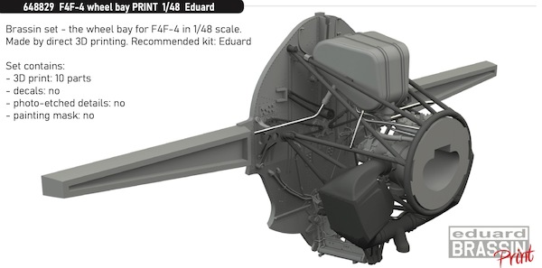 Grumman F4F-4 Wildcat Wheelbay (Eduard)  E648829