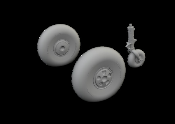 Bristol Beaufort MK1 Wheels (ICM) E648830