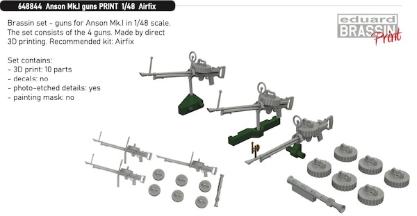 Avro Anson MK1 Guns (Airfix) E648844