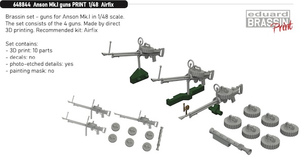 Avro Anson MK1 Guns (Airfix)  E648844