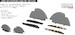 Nakajima A6M2-N Rufe Gun Folding wingtips (Eduard) E648848