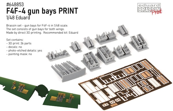 Grumman F4F-4 Wildcat Gunbays (Eduard)  E648853