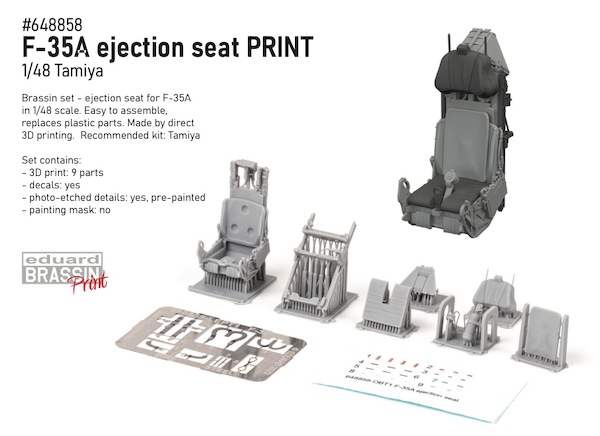 F35A Lightning II Ejection seat (Tamiya)  E648858