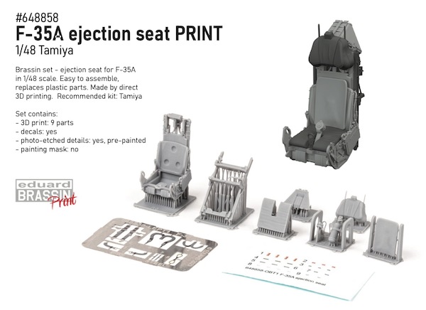 F35A Lightning II Ejection seat (Tamiya) E648858