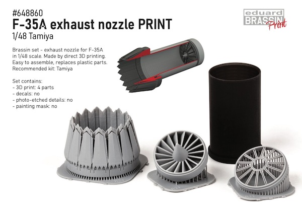 F35A Lightning II Exhaust Nozzle (Tamiya)  E648860