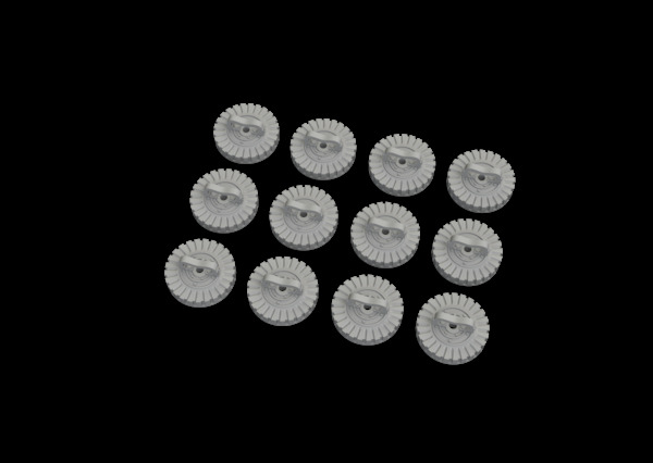 Lewis 47 Cartridges Ammo Magazines (12x) E648867