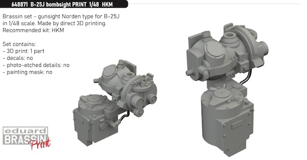 B25J Mitchell Norden Bombsight (Hong Kong Models) E648871