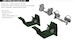 Messerschmitt BF109E Rudder Pedals - late- (Eduard) E648874