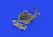 Messerschmitt BF109F Cockpit with early seat E648875