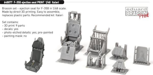 F35B Lightning II Ejection seat (Italeri)  E648877