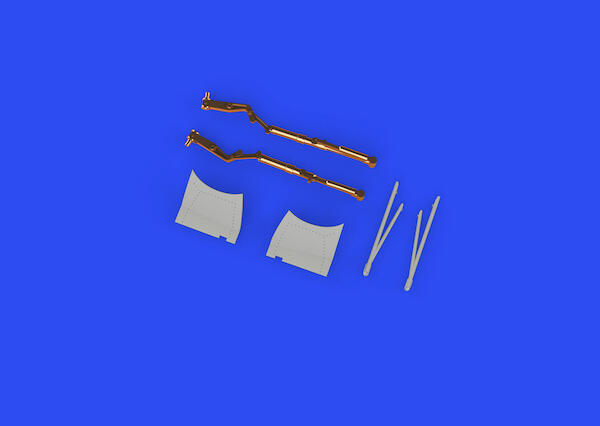 Grumman FM2 Wildcat Undercarriage Legs - Bronze- (Eduard) E648886