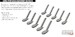 Messerschmitt BF109F Balance Weights (Eduard) E648894