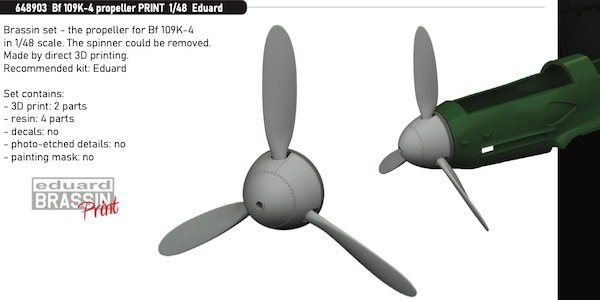 Messerschmitt Bf109K-4 Propeller (Eduard)  E648903