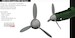 Messerschmitt Bf109K-4 Propeller (Eduard) E648903