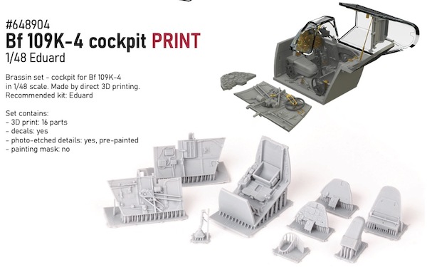 Messerschmitt Bf109K-4 Cockpit (Eduard)  E648904