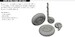 Messerschmitt Bf109K-4 wheels (Eduard) E648914