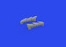 Hurricane Mk.II exhaust fishtail (Arma Hobby kit) E648916