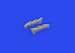 Hurricane Mk.II exhaust rounded (Arma Hobby kit)  E648917