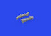 Hurricane Mk.II exhaust rounded (Arma Hobby kit) E648917